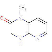 67074-79-7 1-methyl-3,4-dihydropyrido[2,3-b]pyrazin-2-one chemical structure