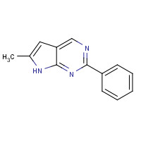 1393896-71-3 6-methyl-2-phenyl-7H-pyrrolo[2,3-d]pyrimidine chemical structure