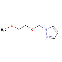1450599-54-8 1-(2-methoxyethoxymethyl)pyrazole chemical structure