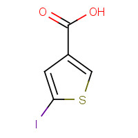 18895-01-7 5-iodothiophene-3-carboxylic acid chemical structure