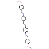 55290-05-6 1-(4-methoxyphenyl)-N-[4-[2-[4-[(4-methoxyphenyl)methylideneamino]phenyl]ethyl]phenyl]methanimine chemical structure