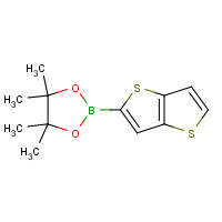 1004784-50-2 4,4,5,5-tetramethyl-2-thieno[3,2-b]thiophen-5-yl-1,3,2-dioxaborolane chemical structure