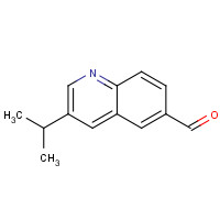 916812-28-7 3-propan-2-ylquinoline-6-carbaldehyde chemical structure