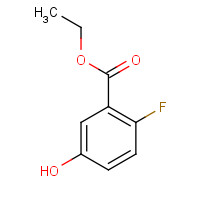 1214387-36-6 ethyl 2-fluoro-5-hydroxybenzoate chemical structure