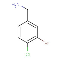 849367-49-3 (3-bromo-4-chlorophenyl)methanamine chemical structure