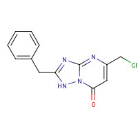 1029521-10-5 2-benzyl-5-(chloromethyl)-1H-[1,2,4]triazolo[1,5-a]pyrimidin-7-one chemical structure