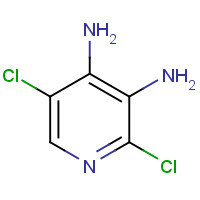 405230-94-6 2,5-dichloropyridine-3,4-diamine chemical structure