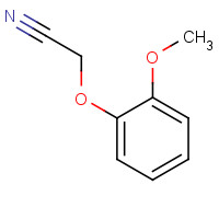 6781-29-9 2-(2-methoxyphenoxy)acetonitrile chemical structure