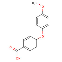 3525-22-2 4-(4-methoxyphenoxy)benzoic acid chemical structure