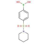 486422-58-6 (4-piperidin-1-ylsulfonylphenyl)boronic acid chemical structure
