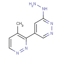 749258-92-2 [5-(4-methylpyridazin-3-yl)pyridazin-3-yl]hydrazine chemical structure