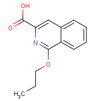 1094509-81-5 1-propoxyisoquinoline-3-carboxylic acid chemical structure