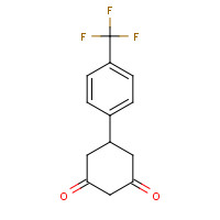 55579-69-6 5-[4-(trifluoromethyl)phenyl]cyclohexane-1,3-dione chemical structure