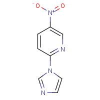 23671-36-5 2-imidazol-1-yl-5-nitropyridine chemical structure