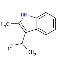 31151-19-6 2-methyl-3-propan-2-yl-1H-indole chemical structure