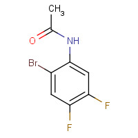 64695-81-4 N-(2-bromo-4,5-difluorophenyl)acetamide chemical structure