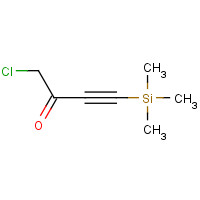 18245-82-4 1-chloro-4-trimethylsilylbut-3-yn-2-one chemical structure