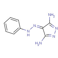 3656-02-8 4-(phenylhydrazinylidene)pyrazole-3,5-diamine chemical structure