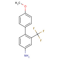 1044209-50-8 4-(4-methoxyphenyl)-3-(trifluoromethyl)aniline chemical structure