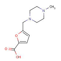865470-86-6 5-[(4-methylpiperazin-1-yl)methyl]furan-2-carboxylic acid chemical structure