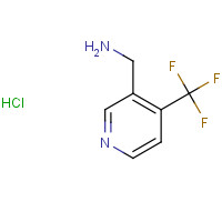 1185138-23-1 [4-(trifluoromethyl)pyridin-3-yl]methanamine;hydrochloride chemical structure