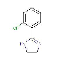 61033-69-0 2-(2-chlorophenyl)-4,5-dihydro-1H-imidazole chemical structure
