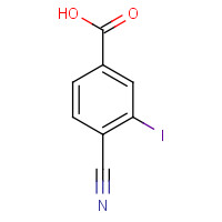58123-75-4 4-cyano-3-iodobenzoic acid chemical structure