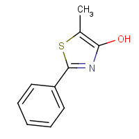 70547-26-1 5-methyl-2-phenyl-1,3-thiazol-4-ol chemical structure