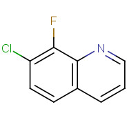 1133116-09-2 7-chloro-8-fluoroquinoline chemical structure