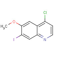 1268520-28-0 4-chloro-7-iodo-6-methoxyquinoline chemical structure