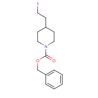 120426-39-3 benzyl 4-(2-iodoethyl)piperidine-1-carboxylate chemical structure