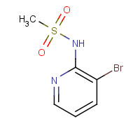 620939-74-4 N-(3-bromopyridin-2-yl)methanesulfonamide chemical structure
