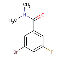 1235568-08-7 3-bromo-5-fluoro-N,N-dimethylbenzamide chemical structure