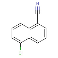 73399-85-6 5-chloronaphthalene-1-carbonitrile chemical structure