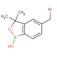 1437051-56-3 5-(bromomethyl)-1-hydroxy-3,3-dimethyl-2,1-benzoxaborole chemical structure