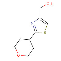 1476847-72-9 [2-(oxan-4-yl)-1,3-thiazol-4-yl]methanol chemical structure