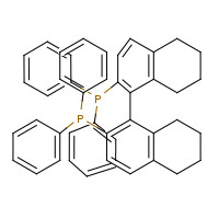 139139-93-8 [1-(2-diphenylphosphanyl-5,6,7,8-tetrahydronaphthalen-1-yl)-5,6,7,8-tetrahydronaphthalen-2-yl]-diphenylphosphane chemical structure