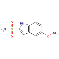 100587-67-5 5-methoxy-1H-indole-2-sulfonamide chemical structure