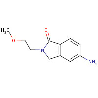 1356082-76-2 5-amino-2-(2-methoxyethyl)-3H-isoindol-1-one chemical structure
