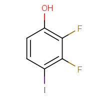 144292-40-0 2,3-difluoro-4-iodophenol chemical structure