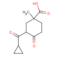 1419222-79-9 3-(cyclopropanecarbonyl)-1-methyl-4-oxocyclohexane-1-carboxylic acid chemical structure