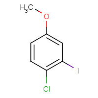 2401-25-4 1-chloro-2-iodo-4-methoxybenzene chemical structure