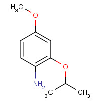 1369945-74-3 4-methoxy-2-propan-2-yloxyaniline chemical structure
