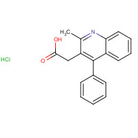 943825-22-7 2-(2-methyl-4-phenylquinolin-3-yl)acetic acid;hydrochloride chemical structure