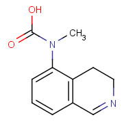 1430563-70-4 3,4-dihydroisoquinolin-5-yl(methyl)carbamic acid chemical structure