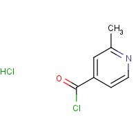 554420-32-5 2-methylpyridine-4-carbonyl chloride;hydrochloride chemical structure