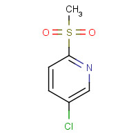 100560-78-9 5-chloro-2-methylsulfonylpyridine chemical structure