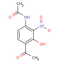 30192-48-4 N-(4-acetyl-3-hydroxy-2-nitrophenyl)acetamide chemical structure