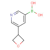 1404367-34-5 [5-(oxetan-3-yl)pyridin-3-yl]boronic acid chemical structure
