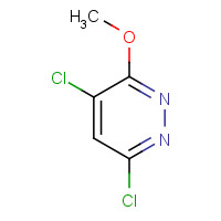 112342-58-2 4,6-dichloro-3-methoxypyridazine chemical structure